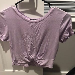 Forever 21 knotted crop top